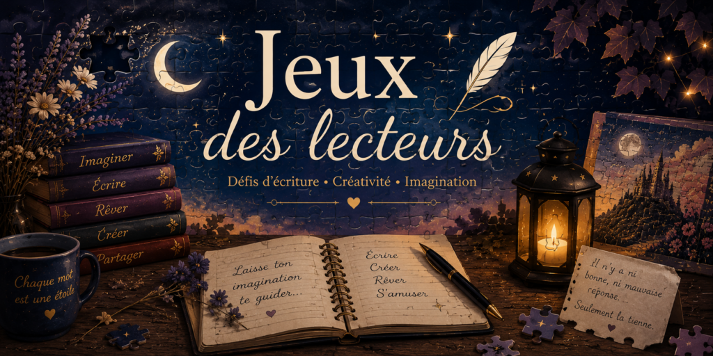 Jeu d’écriture poésie - Jeux des lecteurs 