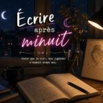 Écrire après minuit - les coulisses d’écriture